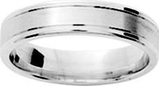 Alliance ruban 4 5mm argent 925 rhodi&eacute; 