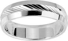 Alliance argent 925 rhodi&eacute; 