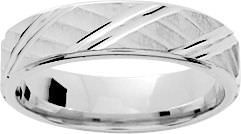 Alliance argent 925 rhodi&eacute; 
